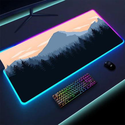 Luminous LED Lighting Mouse Pad - Fun Gifts & More